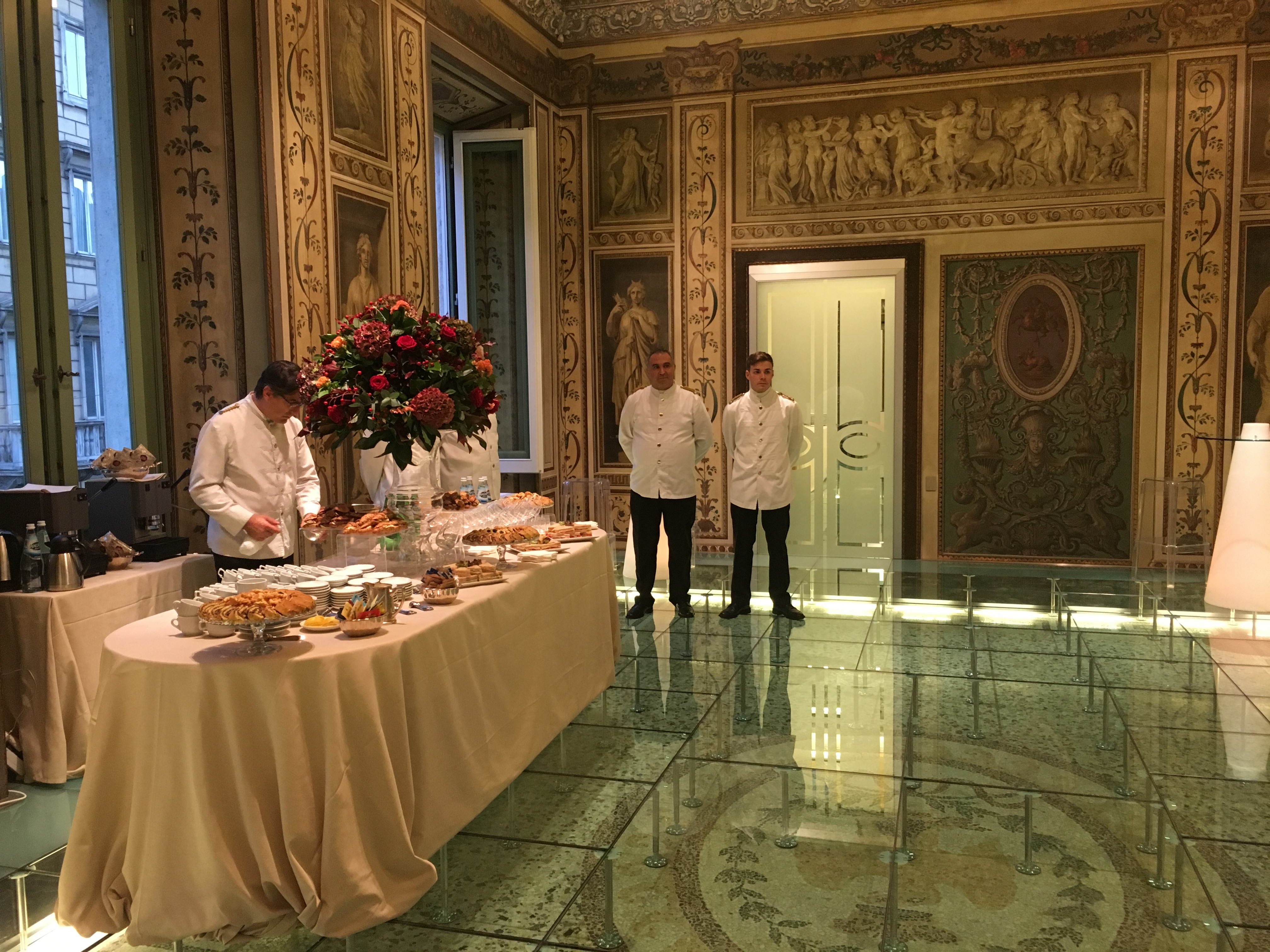Palazzo Bonaparte eventi esclusivi Events In Out Roma - allestimento catering